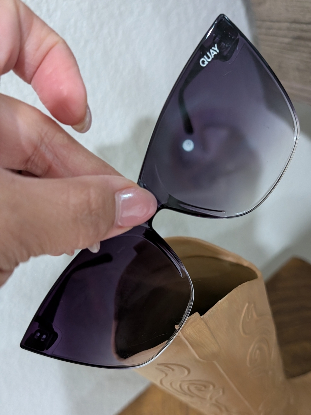 Quay Gradient Cat-Eye Sunglasses